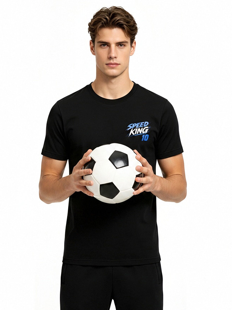 France Mbappe Soccer Jersey Speed King 10 Graphic Tee for Adults and Kids