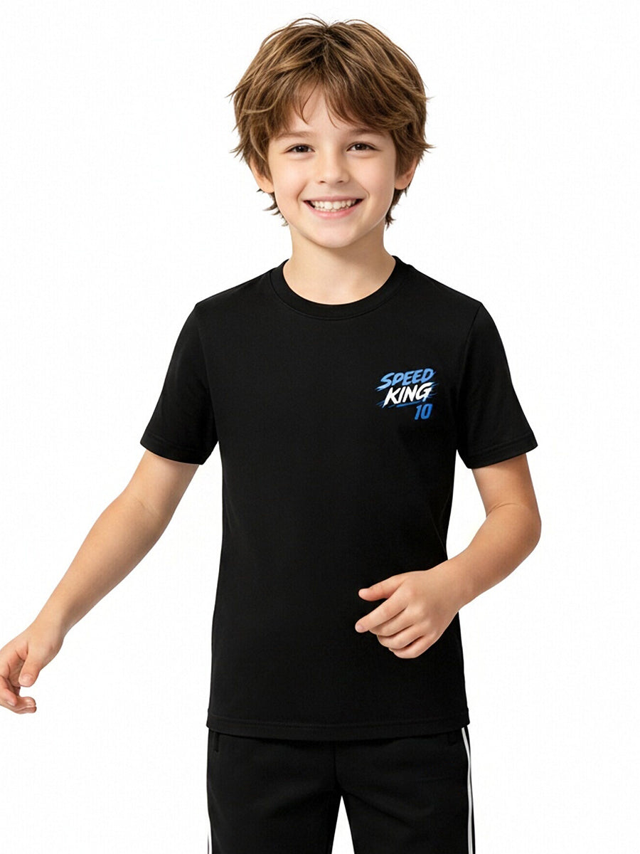 France Mbappe Soccer Jersey Speed King 10 Graphic Tee for Adults and Kids