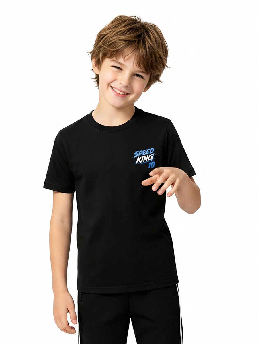 France Mbappe Soccer Jersey Speed King 10 Graphic Tee for Adults and Kids