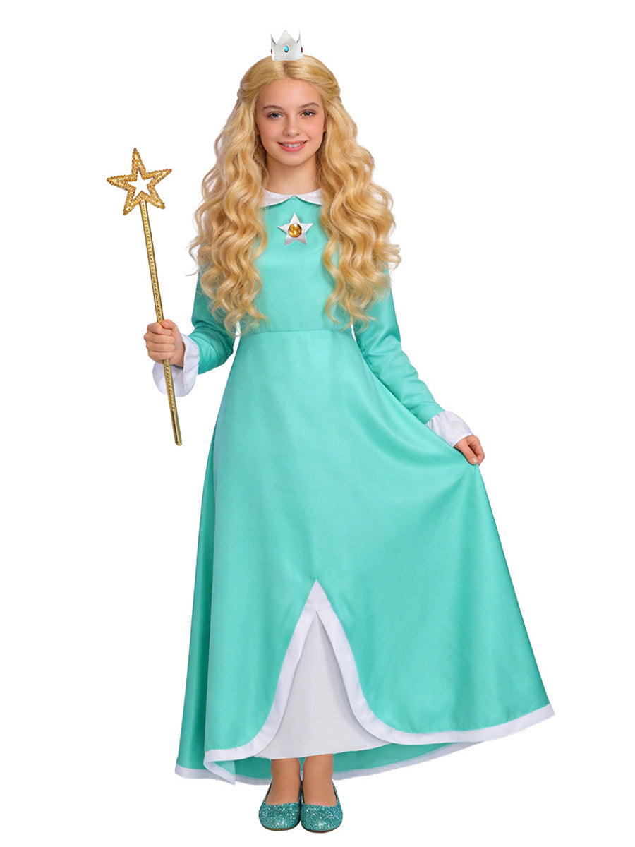 Girls Adults Rosalina Costume Mario Princess Rosalina Cosplay Outfit