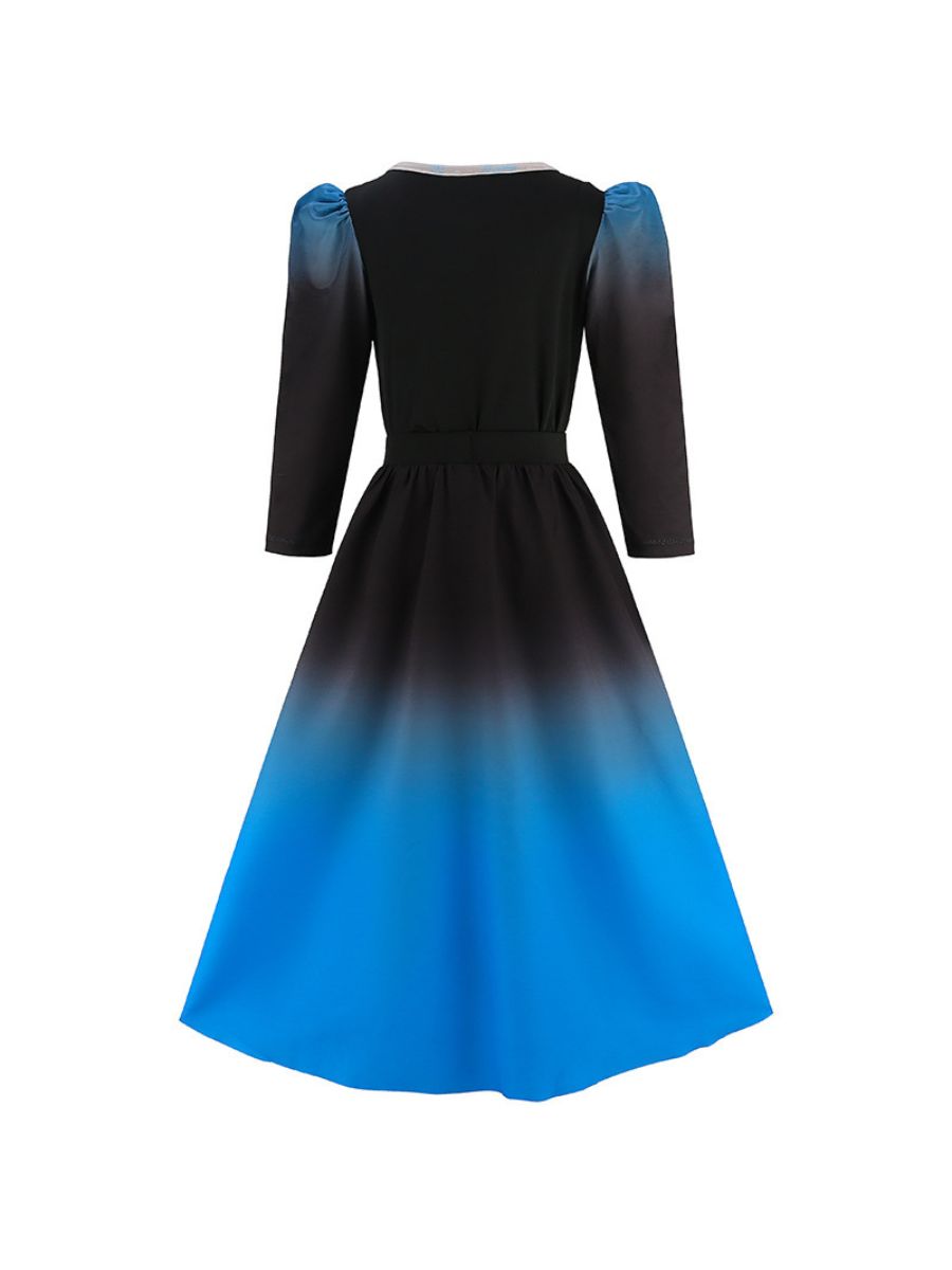 Descendants 5 Evil Chloe Costume for Girls Descendants Wicked Wonderland Princess Blue Cosplay Outfit