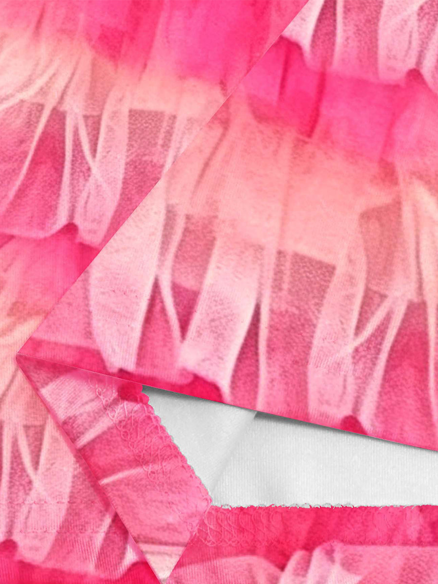 Girls Descendants 5 Pink Costume Descendants Wicked Wonderland Pink Princess Dress and Shoulder Bag
