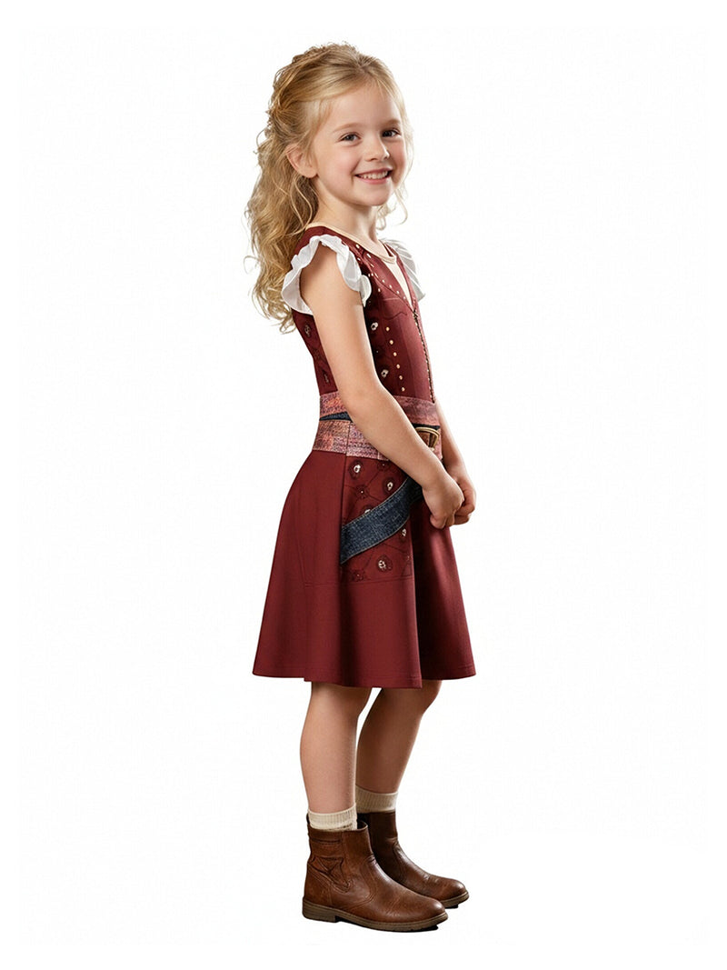 Descendants 5 Hazel Hook Costume for Girls Descendants Wicked Wonderland Pirate Cosplay Dress