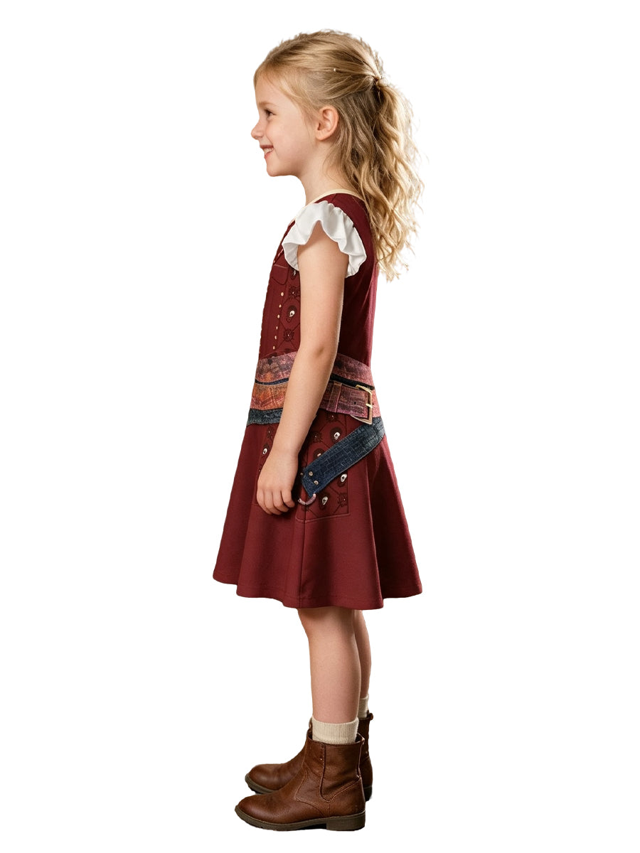 Descendants 5 Hazel Hook Costume for Girls Descendants Wicked Wonderland Pirate Cosplay Dress