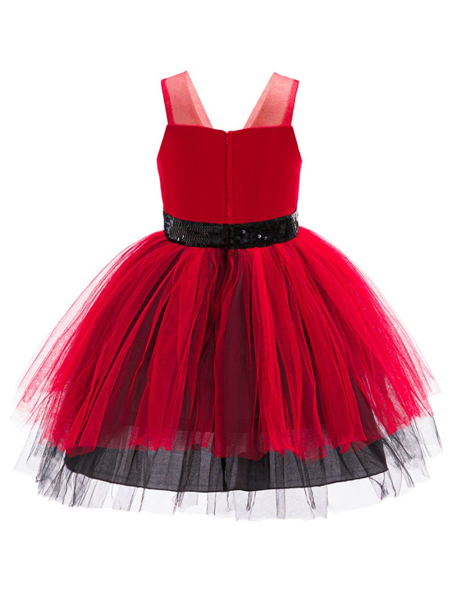 Descendants 5 Red Costume for Girls Descendants Wicked Wonderland Princess Red Tutu Dress