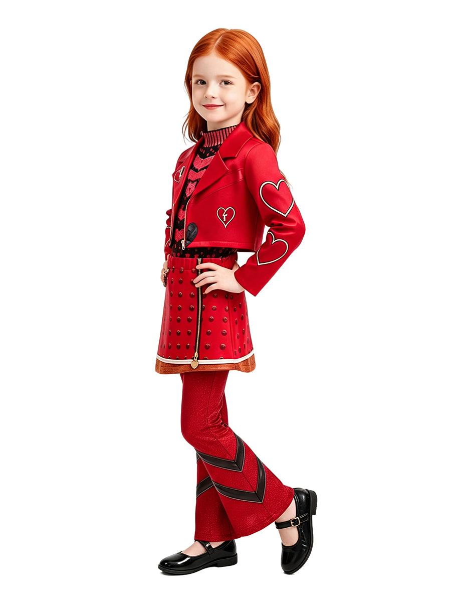 Descendants 5 Red Costume Descendants for Kids Wicked Wonderland Red Princess Outfit