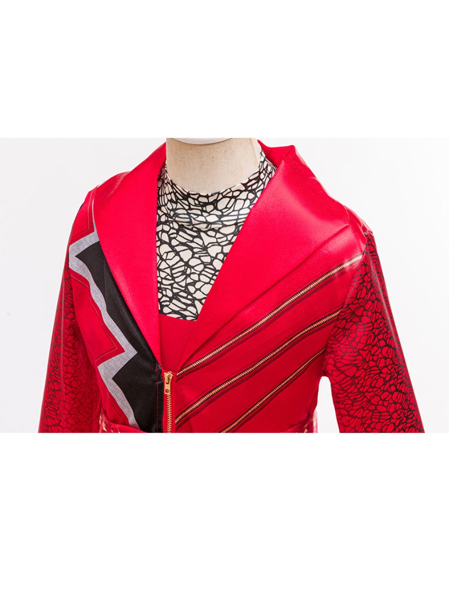 Girls Descendants 5 Red Costume Descendants Wicked Wonderland Red Princess Outfit