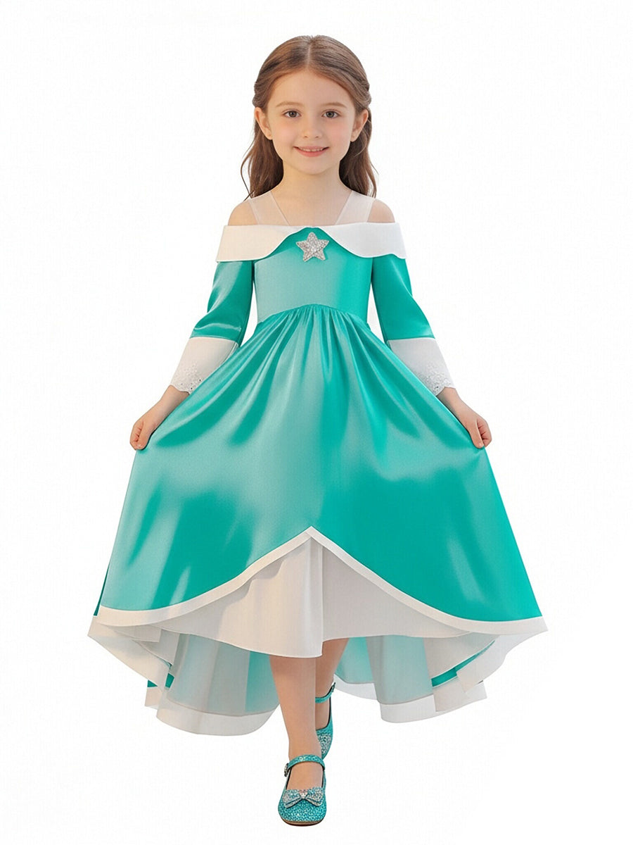 Girls Super Mario Rosalina Costume Princess Rosalina Cosplay Outfit