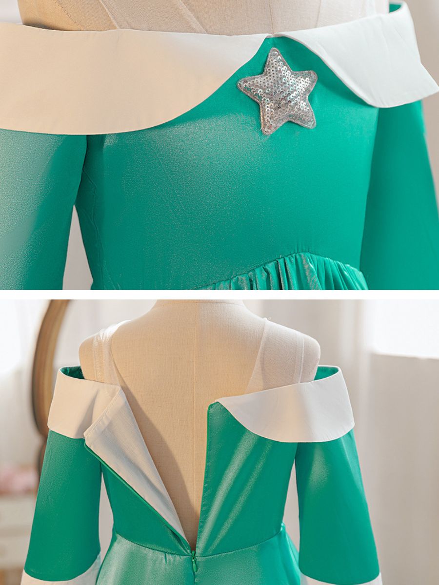 Girls Super Mario Rosalina Costume Princess Rosalina Cosplay Outfit