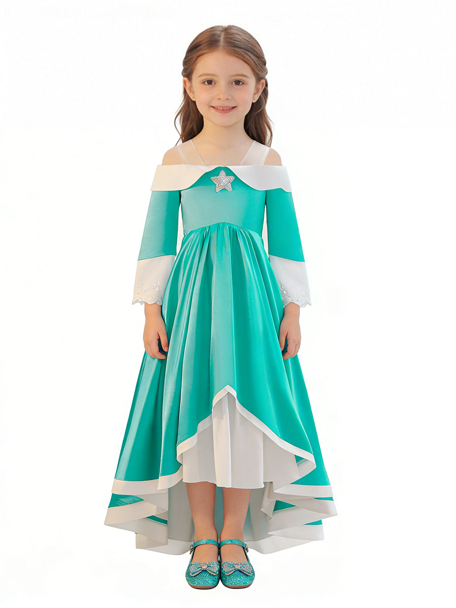 Girls Super Mario Rosalina Costume Princess Rosalina Cosplay Outfit