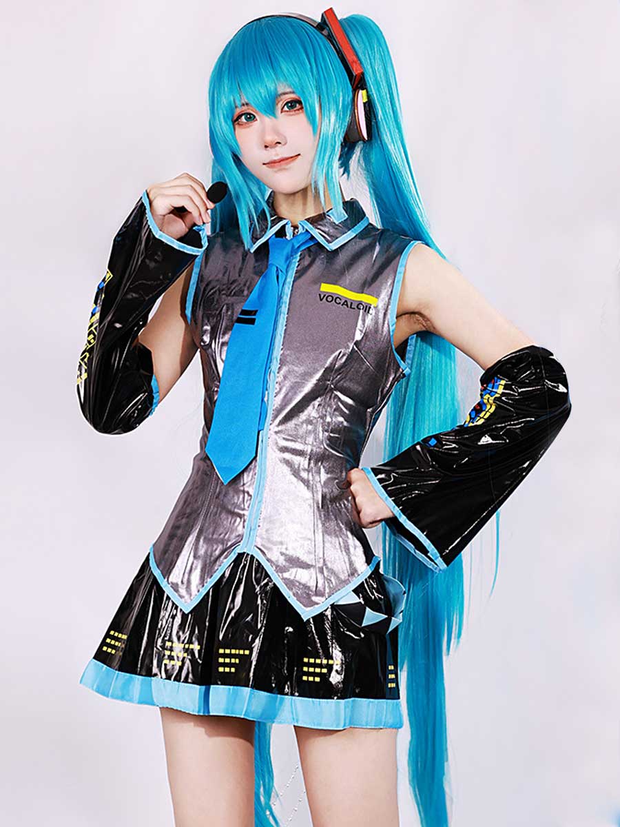 Anime Vocaloid Miku Cosplay Outfit