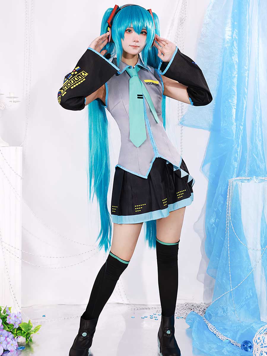 Anime Vocaloid Miku Cosplay Outfit YOMORIO