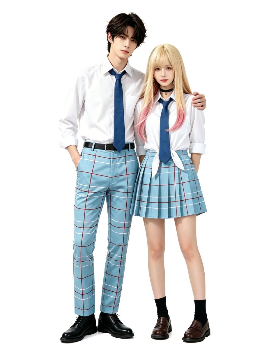 My Dress Up Darling Cosplay Set Marin Kitagawa and Gojo School Uniform Outfits