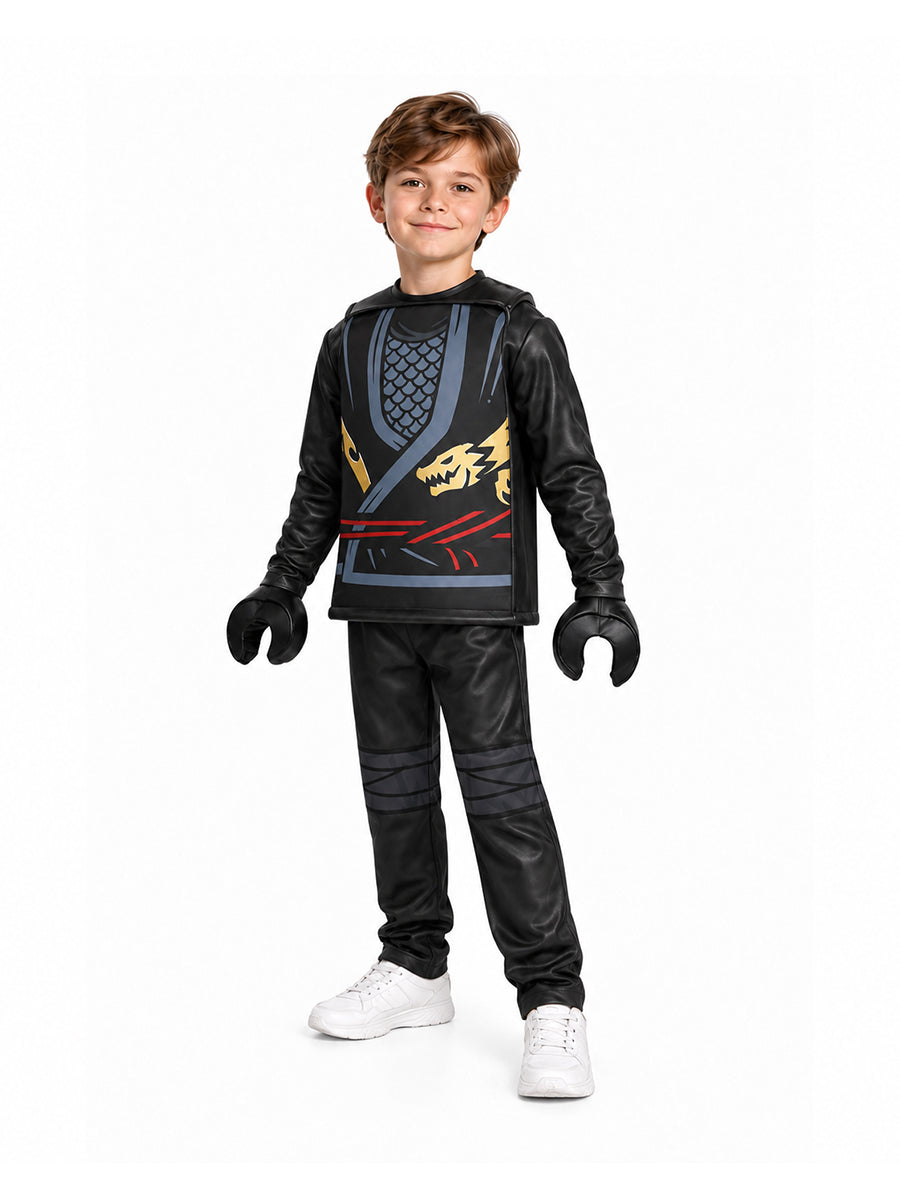 Kids Building Block Character Ninja Costume Ninja Warrior Cosplay Outfit
