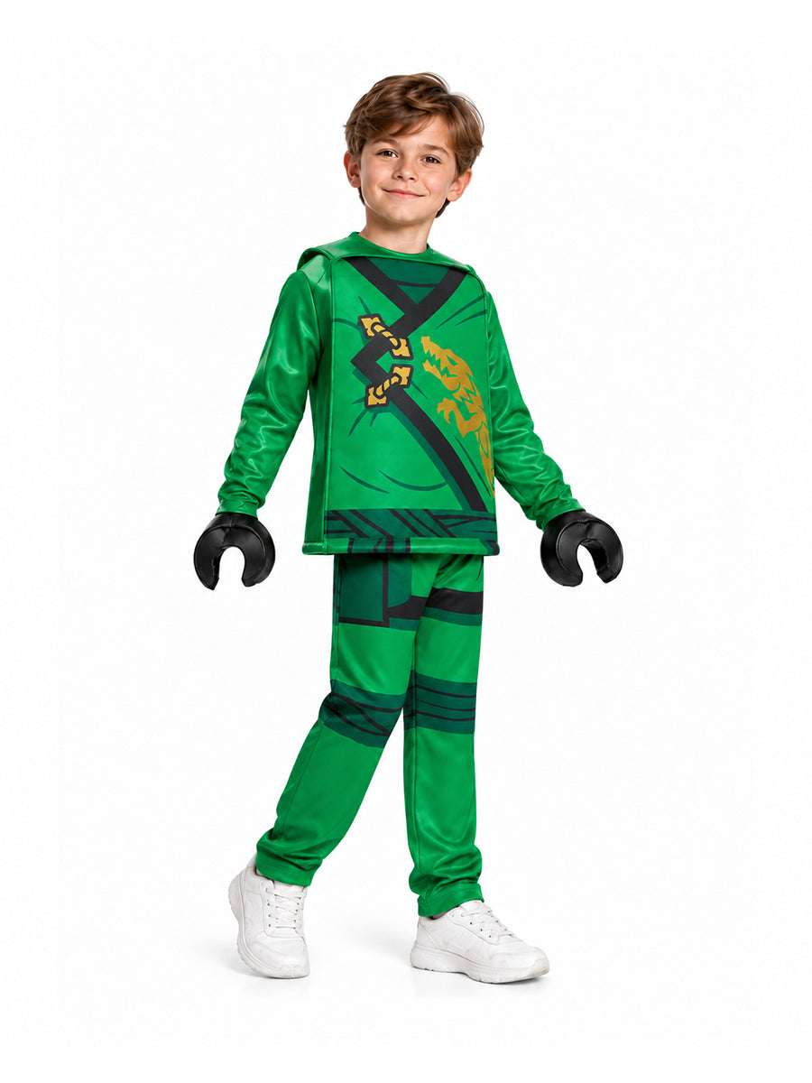 Kids Building Block Character Ninja Costume Ninja Warrior Cosplay Outfit