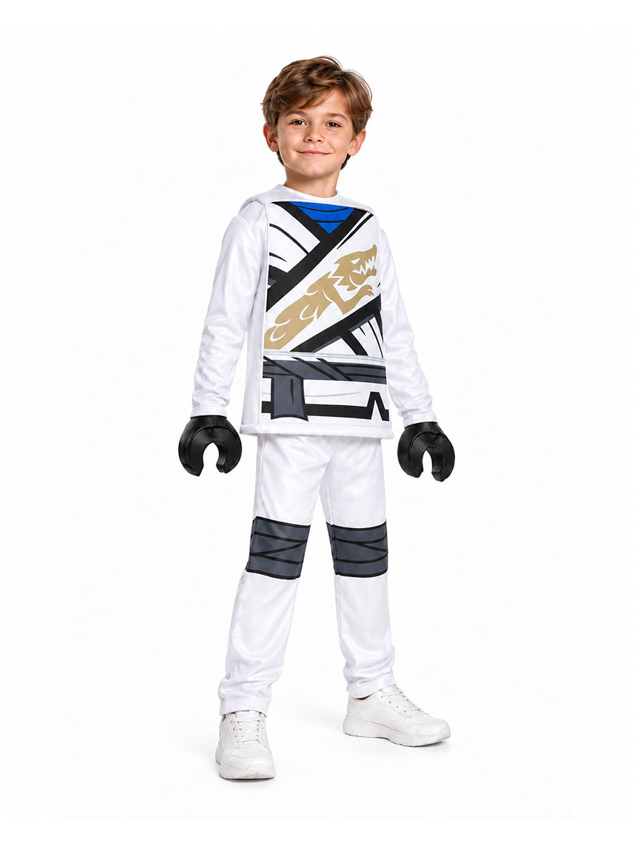 Kids Building Block Character Ninja Costume Ninja Warrior Cosplay Outfit