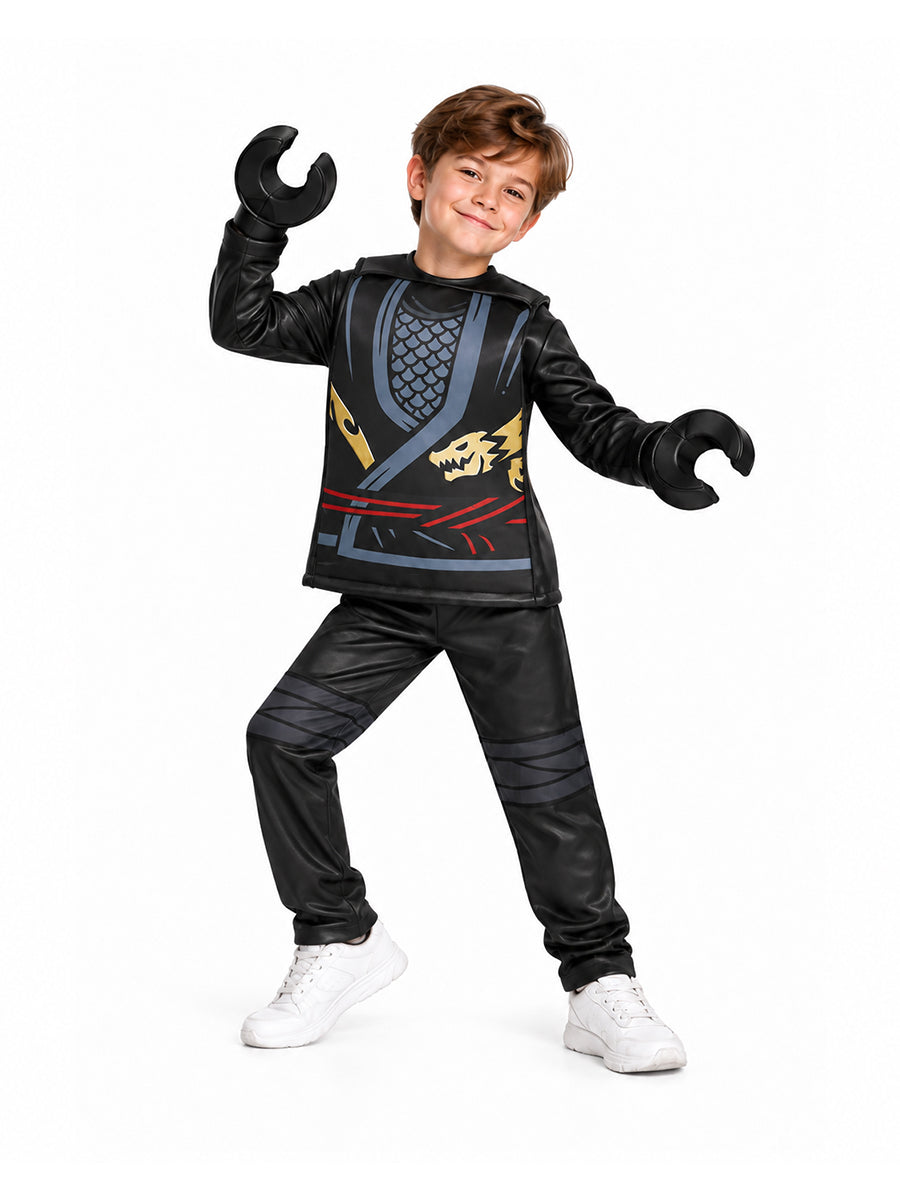 Kids Building Block Character Ninja Costume Ninja Warrior Cosplay Outfit