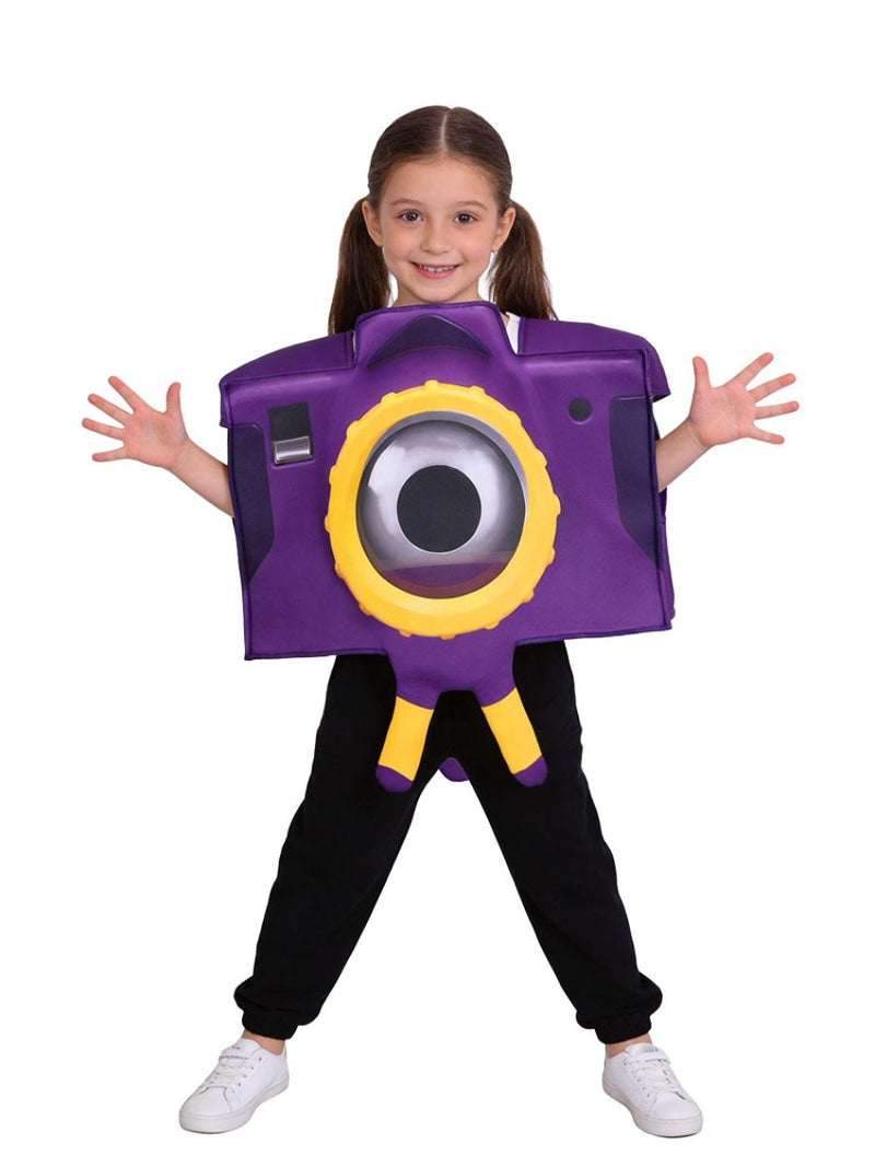 Toy Story Camera Costume Kids Purple Camera Monster Cosplay Tunic