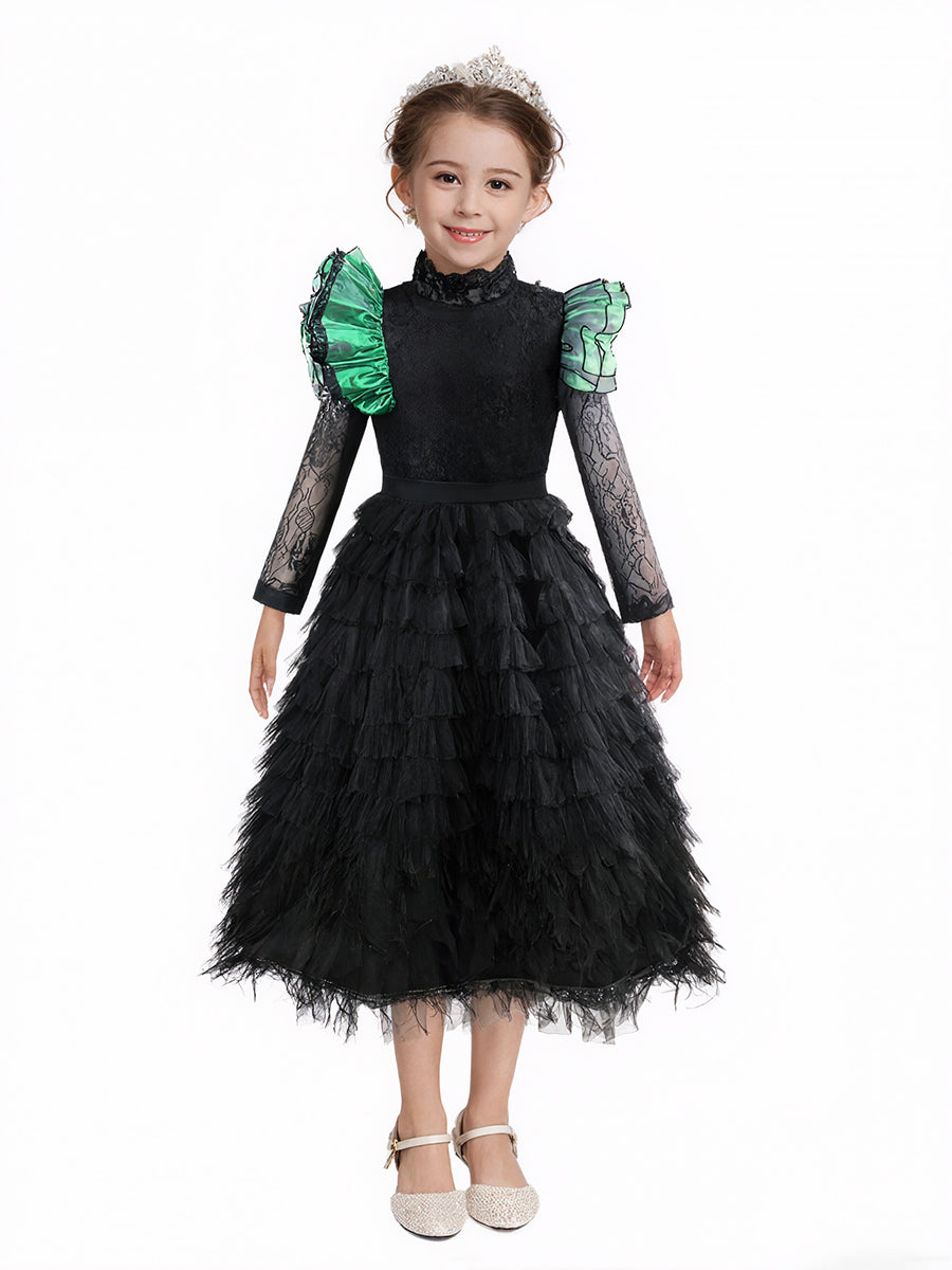 Kids Elphaba Wicked Cosplay Outfit