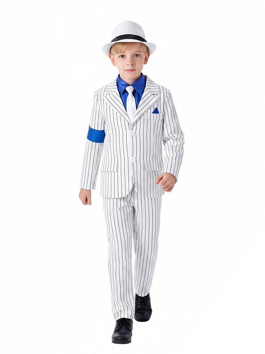 Michael Jackson Smooth Criminal Costume for Kids Iconic Pop King Performance Full Set Outfit