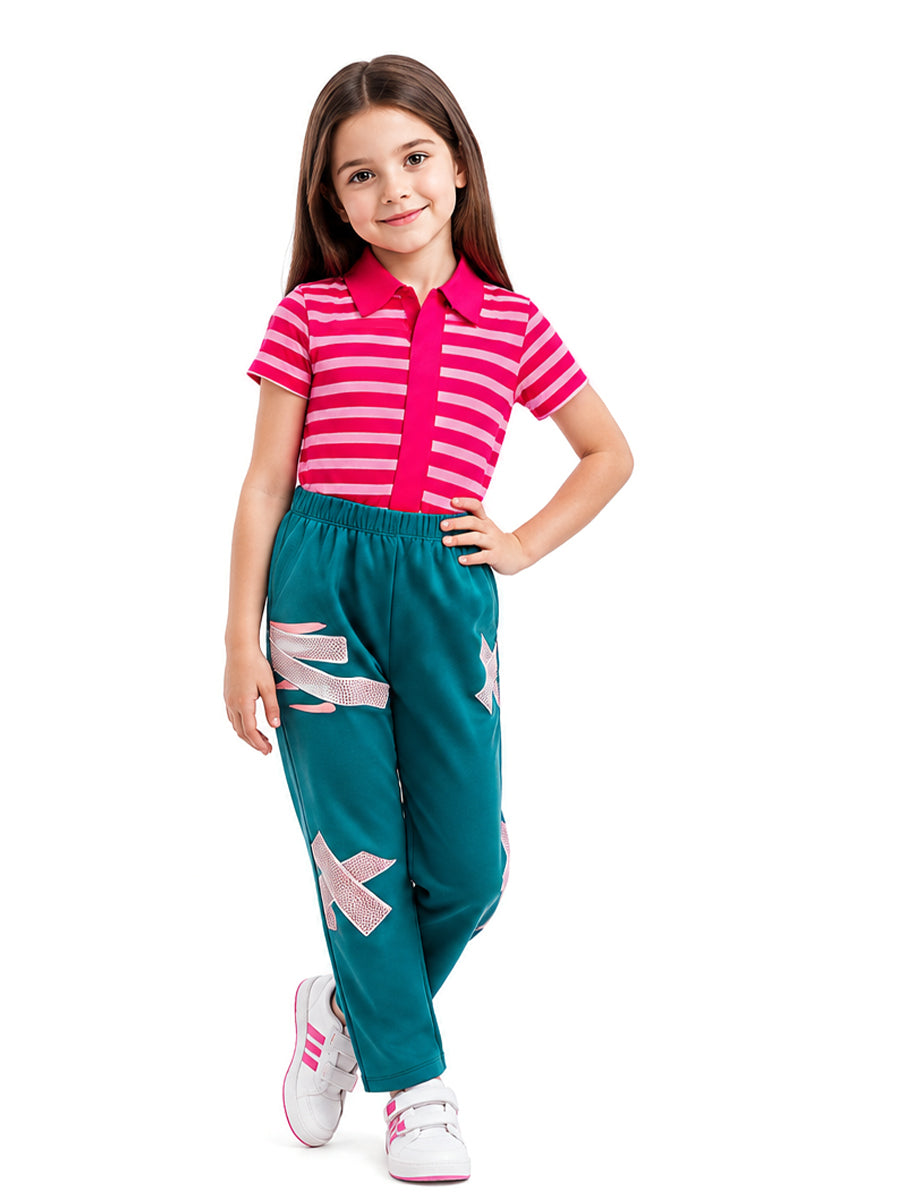 Forgotten Island Raissa Costume Animated Retro 80s Camp Tracksuit Cosplay Set