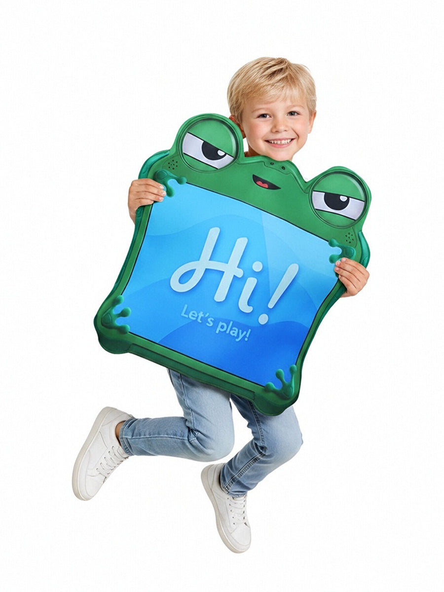 Toy Story Tech Toys Costume Kids Green Frog and Toy Pad Cosplay Tunic