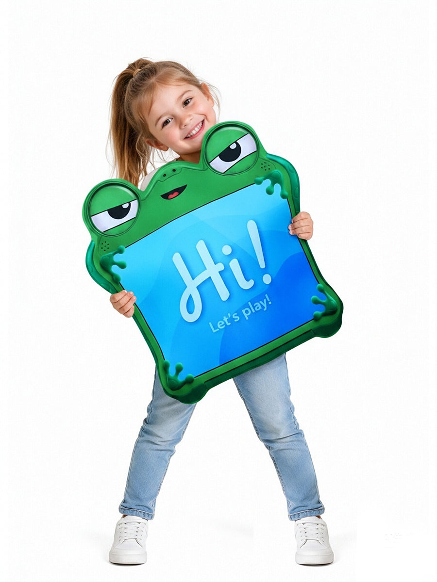 Toy Story Tech Toys Costume Kids Green Frog and Toy Pad Cosplay Tunic