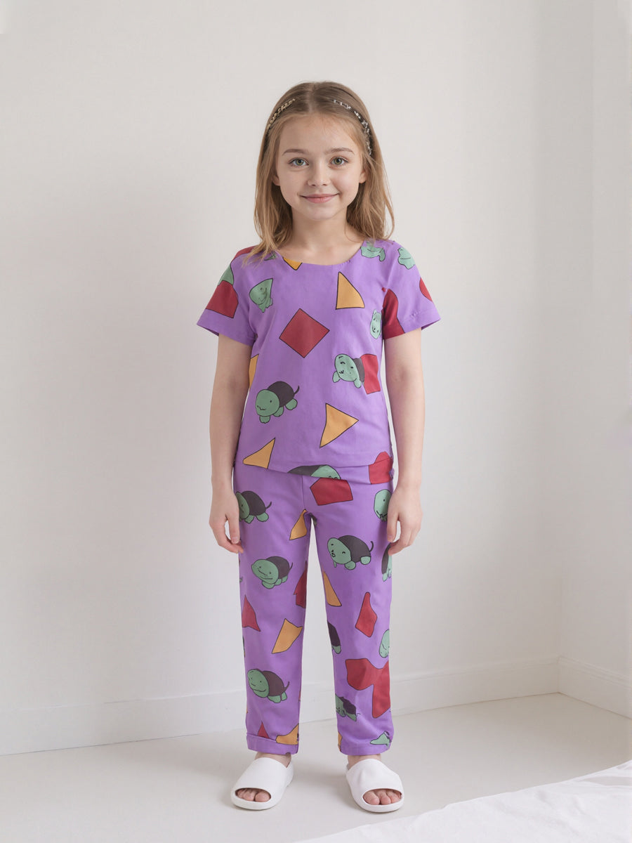 Daily Wear Purple Pajamas