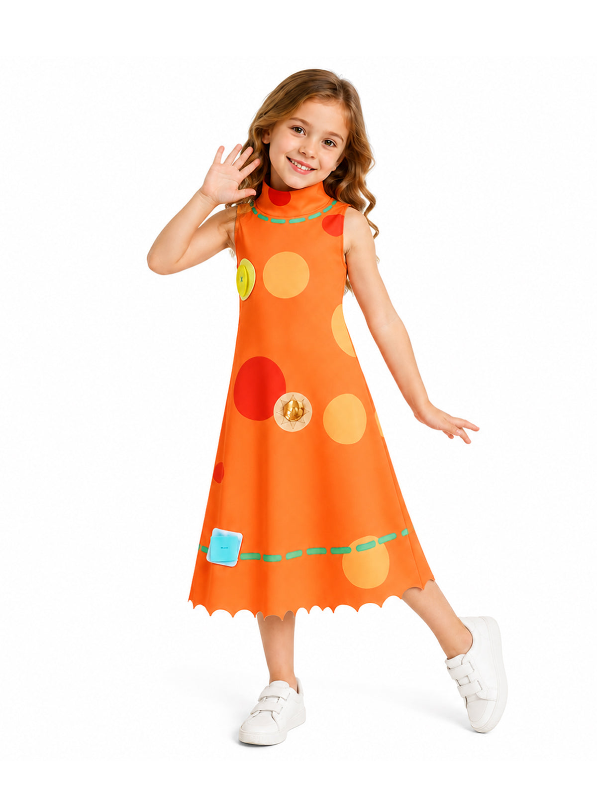 Toy Story Dolly Costume Movie Character Animated Maix Dress for Girls and Adults