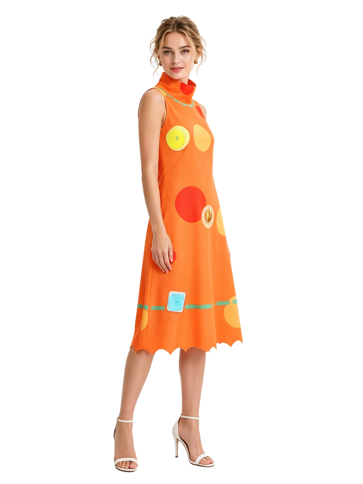 Toy Story Dolly Costume Movie Character Animated Maix Dress for Girls and Adults