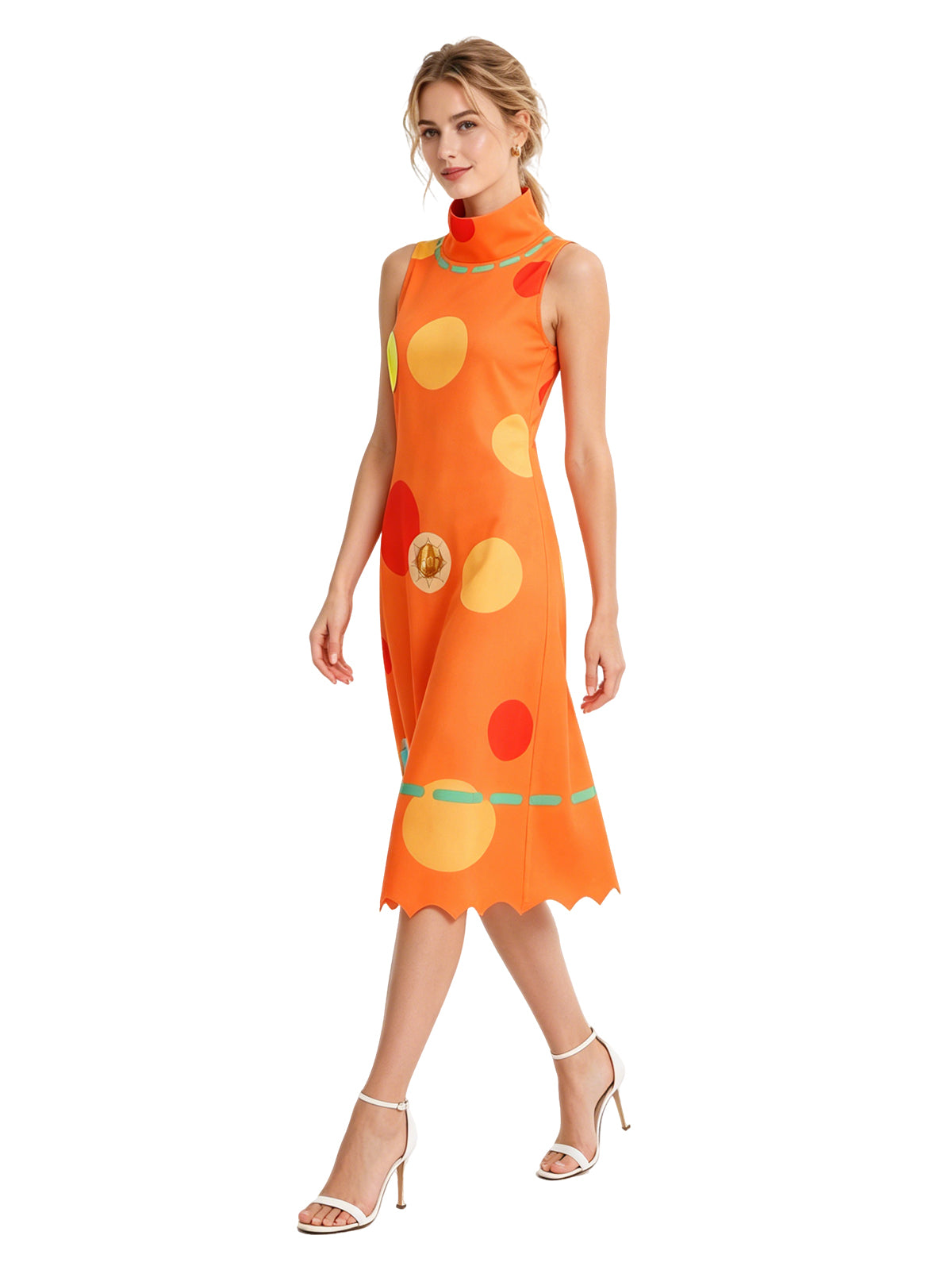 Toy Story Dolly Costume Movie Character Animated Maix Dress for Girls and Adults
