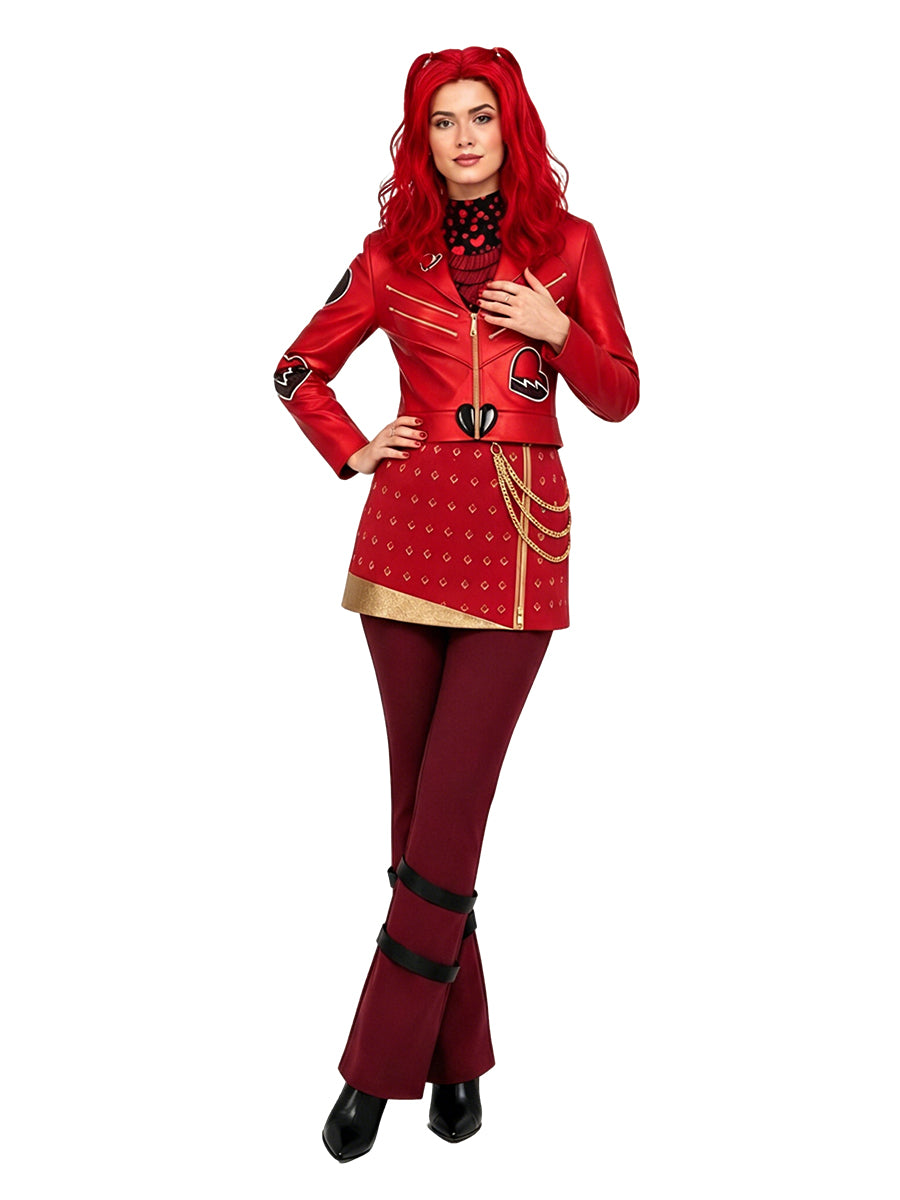 Descendants 5 Red Costume Descendants Wicked Wonderland Princess Red Cosplay Outfit