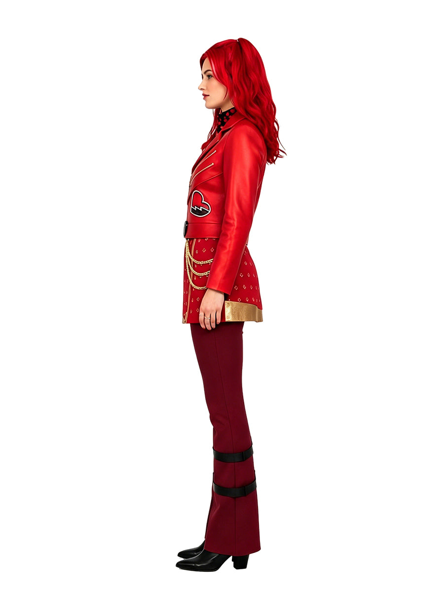Descendants 5 Red Costume Descendants Wicked Wonderland Princess Red Cosplay Outfit