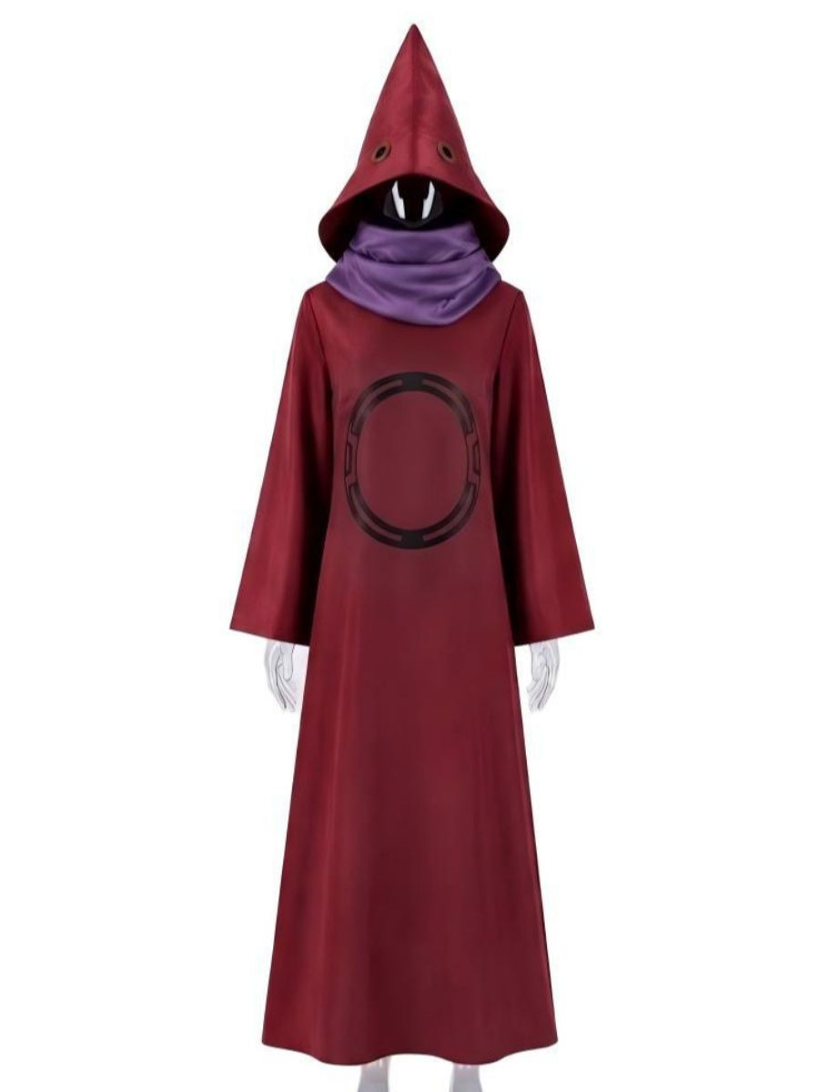 He Man Orko Costume Trolla Cosplay Outfit Wizard Pointed Hooded Robe Set