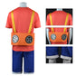 Straw Hat Pirates Cosplay Outfits Japanese Anime Full Set Costumes for Men