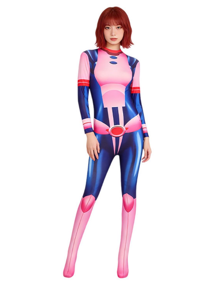 My Hero Academia Ochaco Uraraka Costume for Adults and Kids Anime Heroine Cosplay Suit