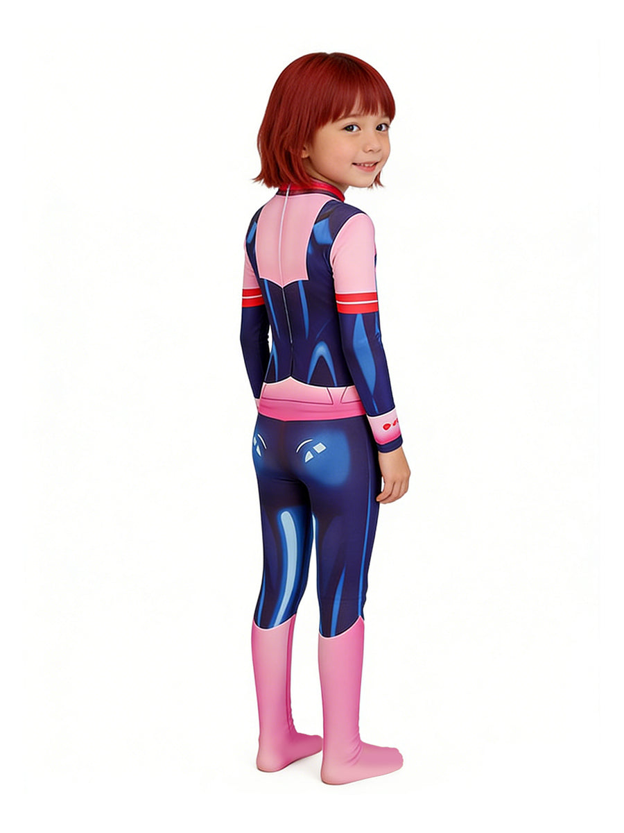 My Hero Academia Ochaco Uraraka Costume for Adults and Kids Anime Heroine Cosplay Suit