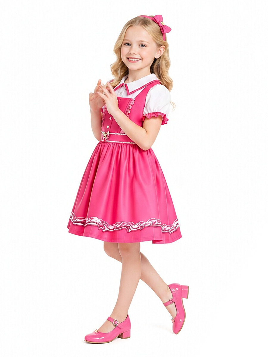Descendants 5 Pink Costume Descendants Wicked Wonderland Princess Pink Cosplay Dress