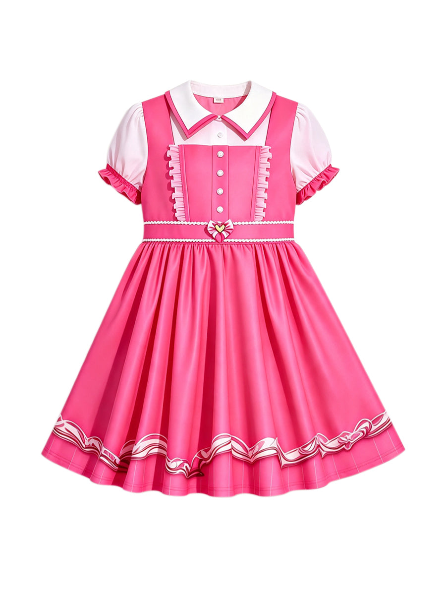 Descendants 5 Pink Costume Descendants Wicked Wonderland Princess Pink Cosplay Dress