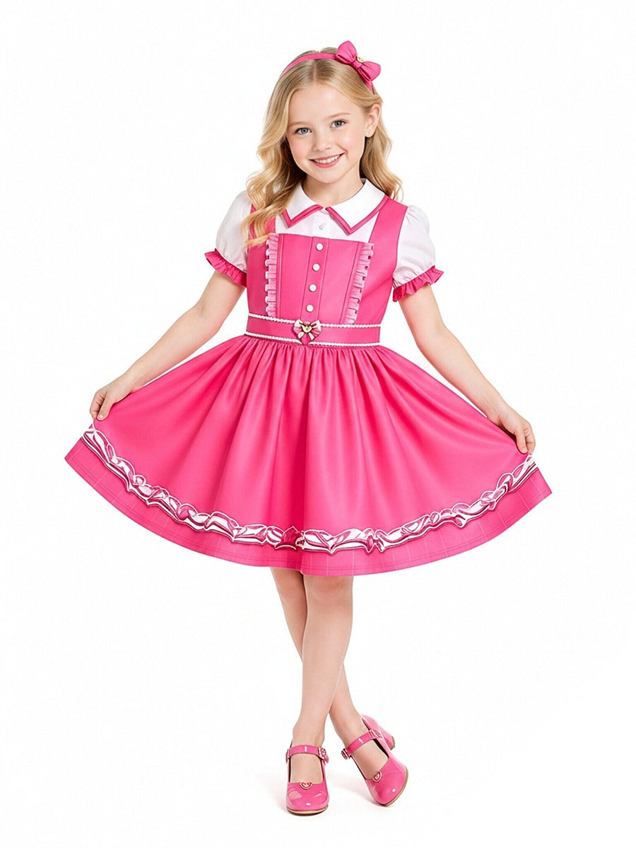 Descendants 5 Pink Costume Descendants Wicked Wonderland Princess Pink Cosplay Dress