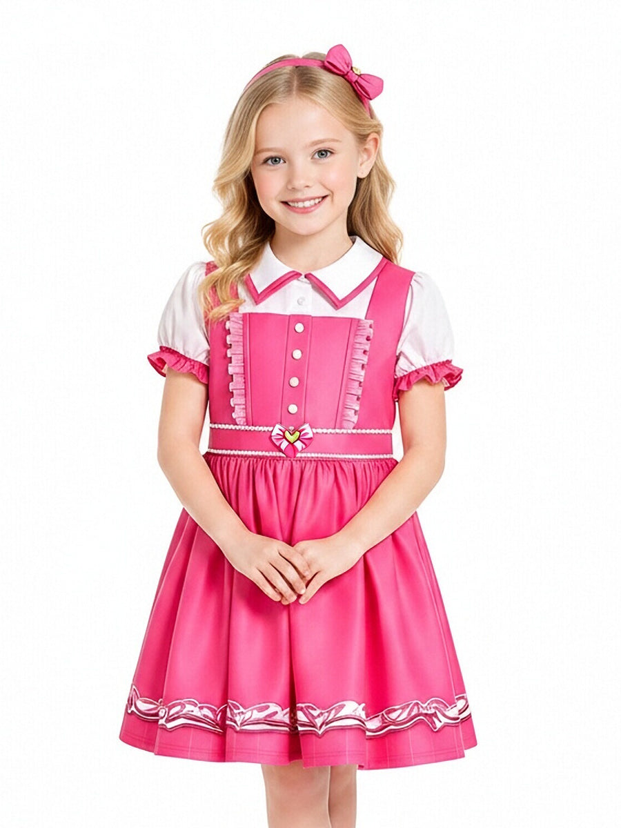 Descendants 5 Pink Costume Descendants Wicked Wonderland Princess Pink Cosplay Dress