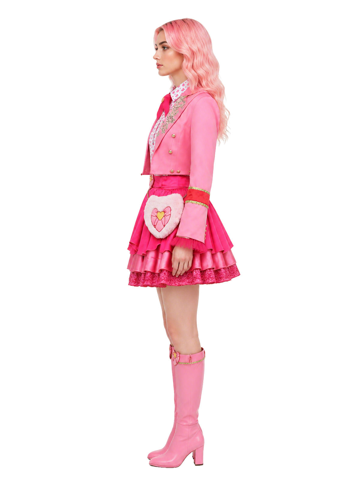 Descendants 5 Pink Costume Descendants Wicked Wonderland Pink Princess Cosplay Outfit