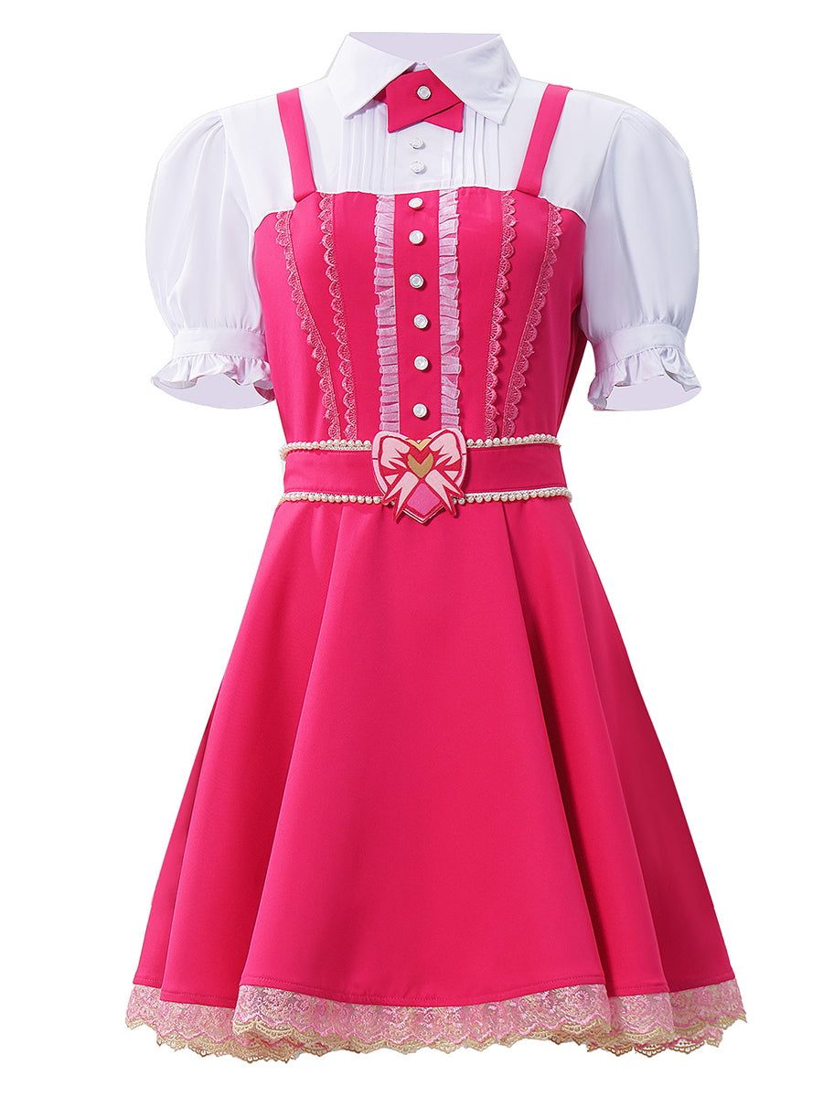 Descendants 5 Pink Costume Descendants Wicked Wonderland Pink Princess A-Line Lolita Dress