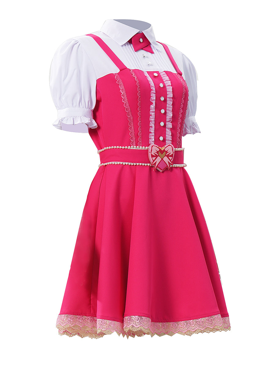 Descendants 5 Pink Costume Descendants Wicked Wonderland Pink Princess A-Line Lolita Dress