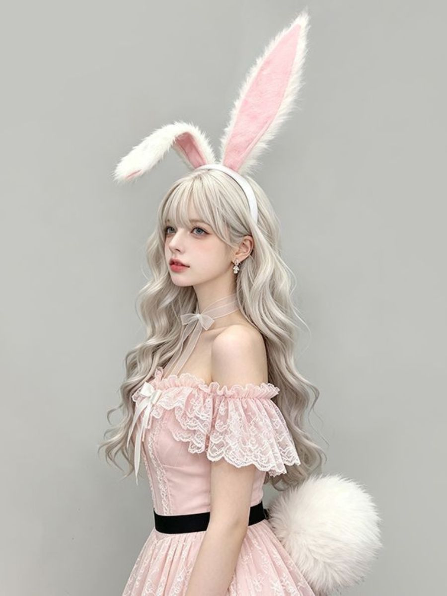 Plush Bunny Ears & Tail Set