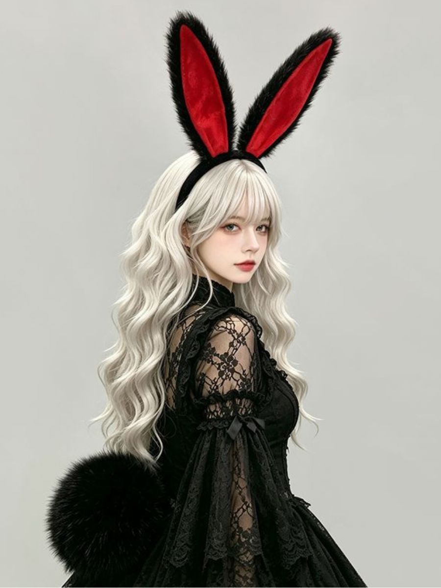 Plush Bunny Ears & Tail Set