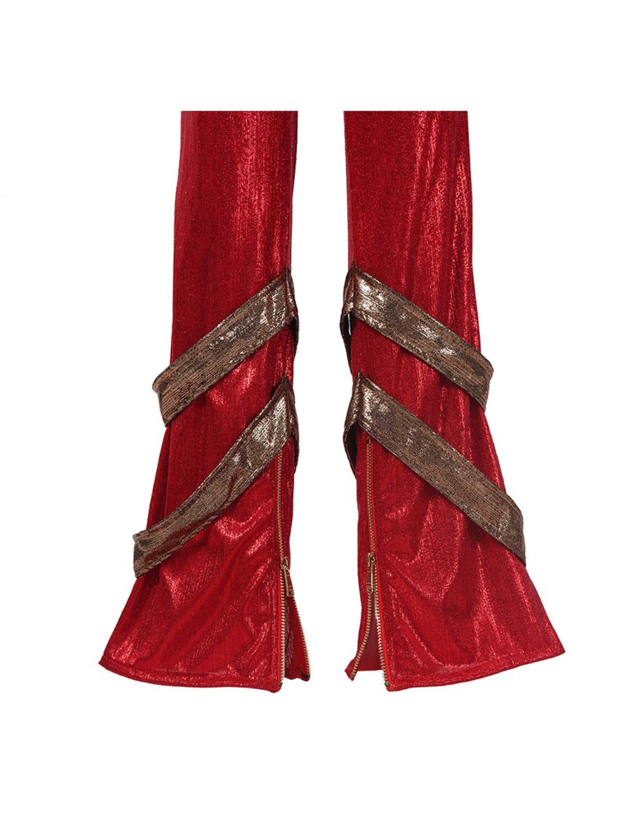 Descendants 5 Red Costume Descendants Wicked Wonderland Princess Red PU Leather Outfit