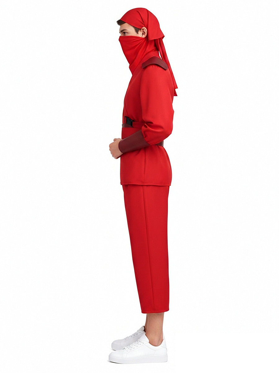 Spider Man Ninja Costume Japanese Assassin Cosplay Outfit for Kids and Adult