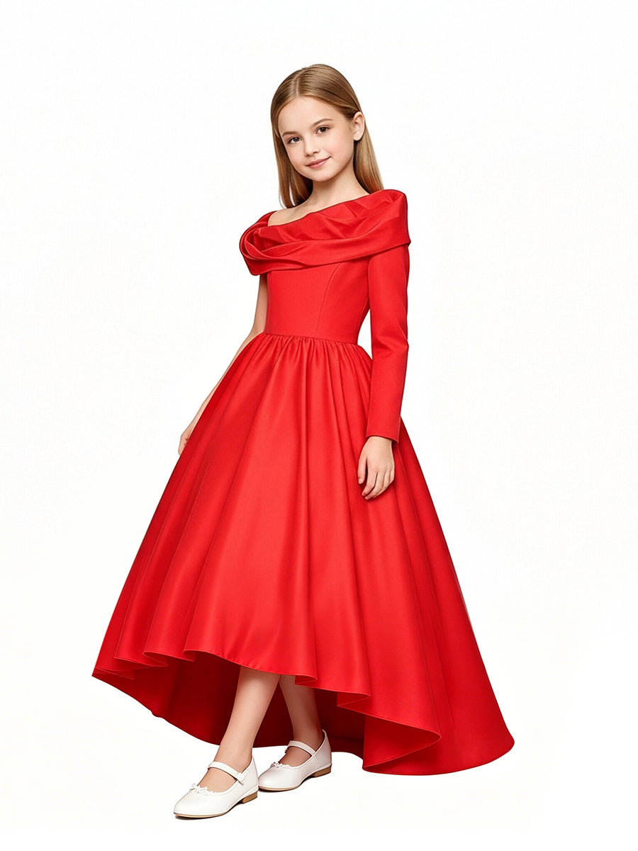 The Devil Wears Prada 2 Miranda Priestly Costume Red One Shoulder Evening Gown
