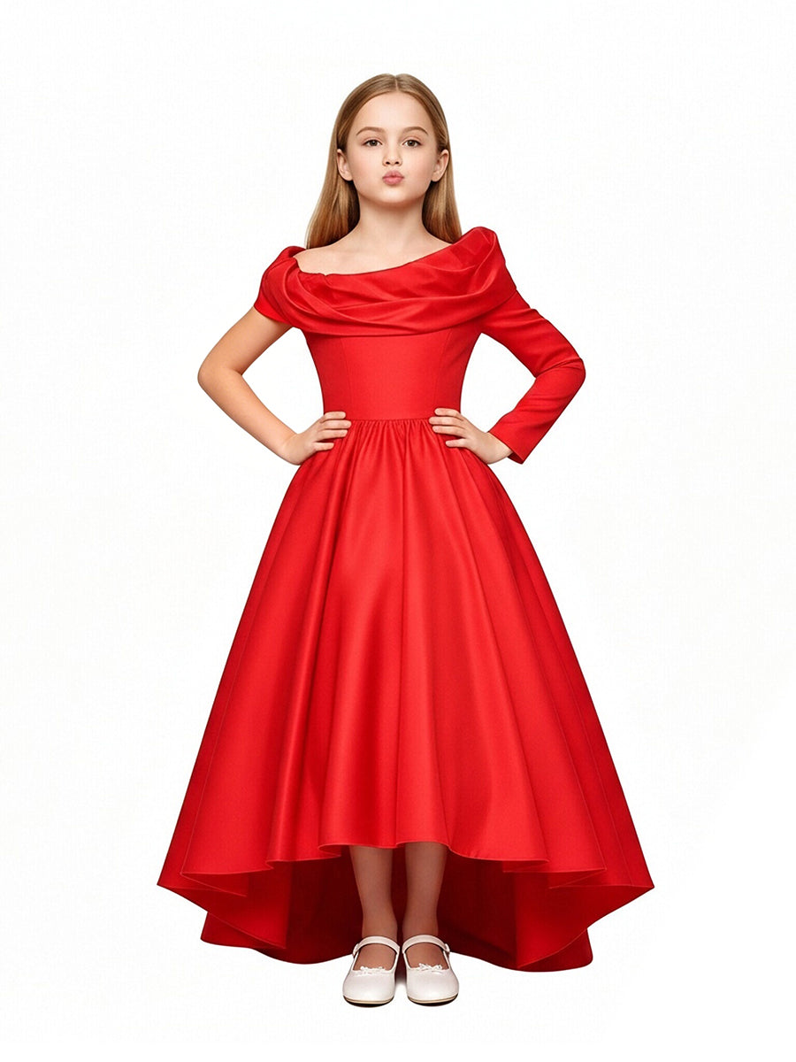 The Devil Wears Prada 2 Miranda Priestly Costume Red One Shoulder Evening Gown